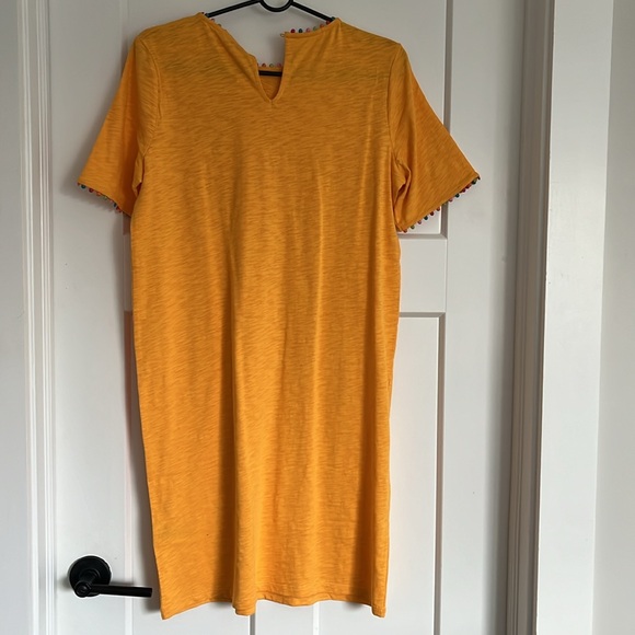 NWT 6R Boden Ali Pom Sleeve Dress in Artisan’s Gold - Picture 7 of 7
